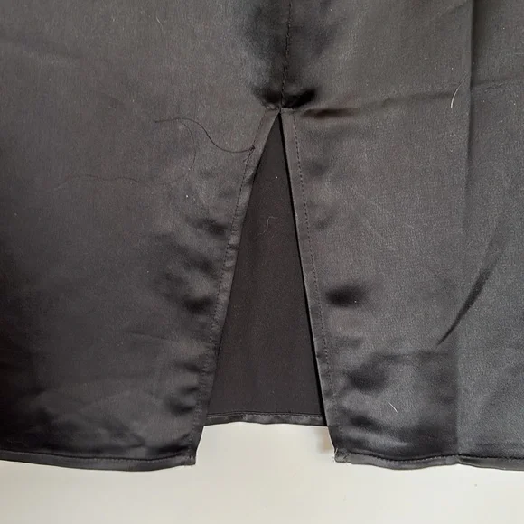 NWT ~ JASON WU BLACK MIDI COCKTAIL DRESS sz M - Picture 7 of 10